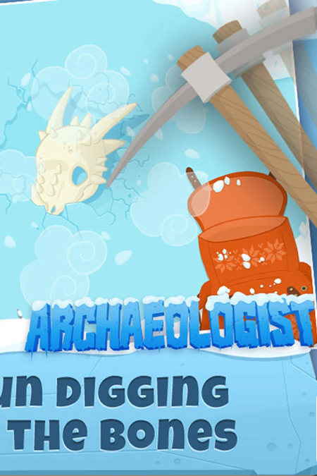 بازی Archaeologist Ice Age Dinosaur