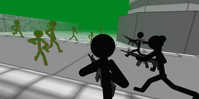 دانلود بازی  Stickman vs Zombies 3D برای اندروید و IOS