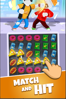 بازی Match Hit – Puzzle Fighter