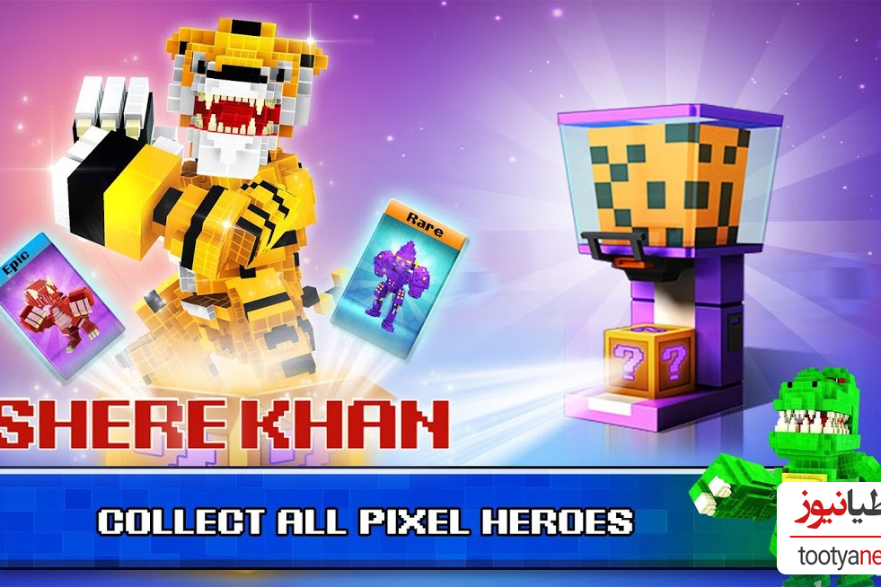 بازی Super Pixel Heroes