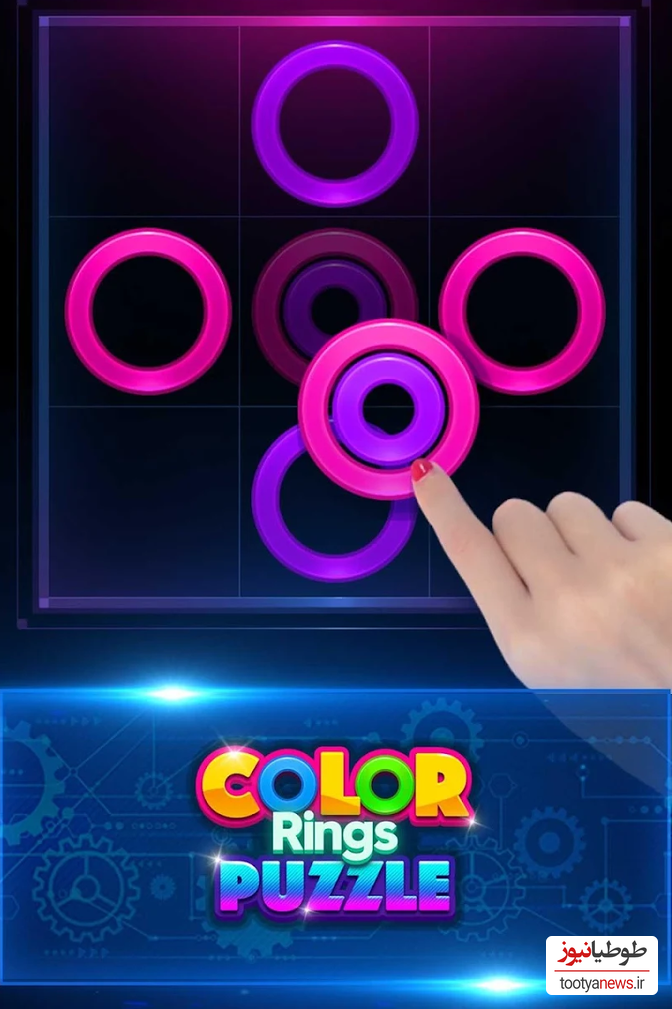 بازی Color Rings Puzzle