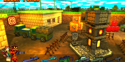 دانلود بازی Cops N Robbers:Pixel Craft Gun برای اندروید و IOS