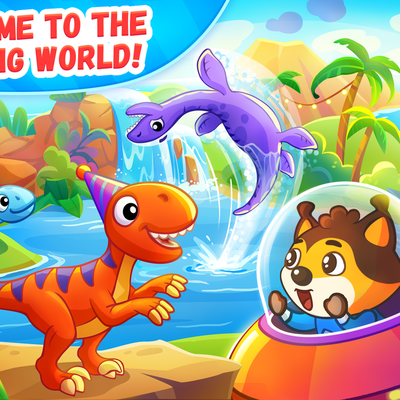 دانلود بازی Dinosaur games for kids age 2 برای اندروید و IOS