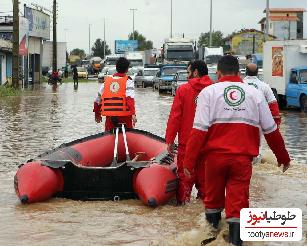 امدادرسانی به بیش از هزار نفر به دلیل سیل و آبگرفتگی در 7 استان/آب 3 نفر را با خود برد