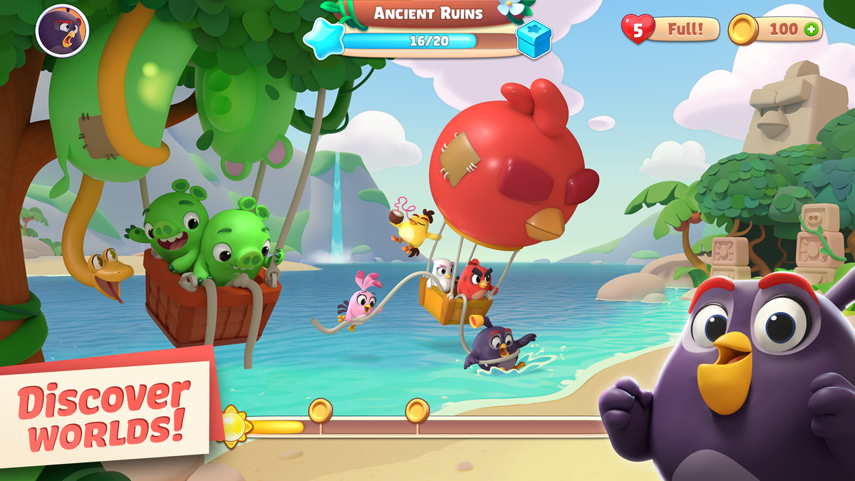 بازی Angry Birds Journey