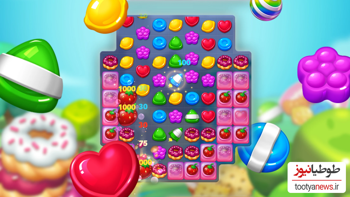 بازی Lollipop: Sweet Taste Match3