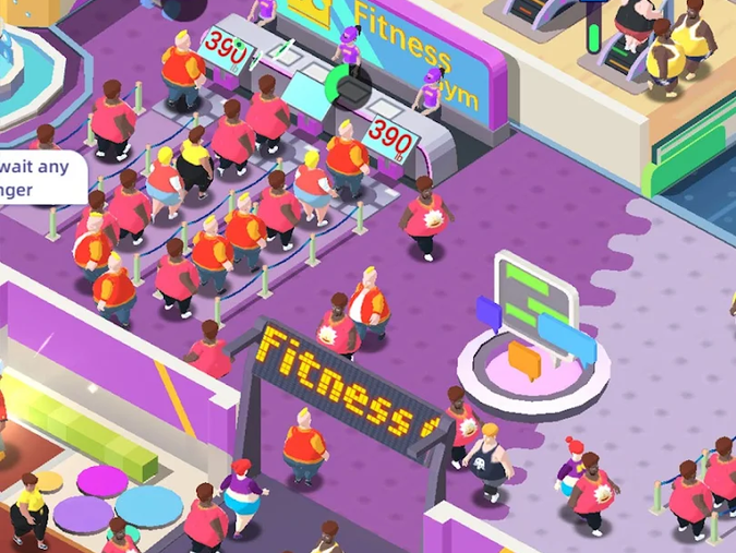 بازی Fitness Club Tycoon
