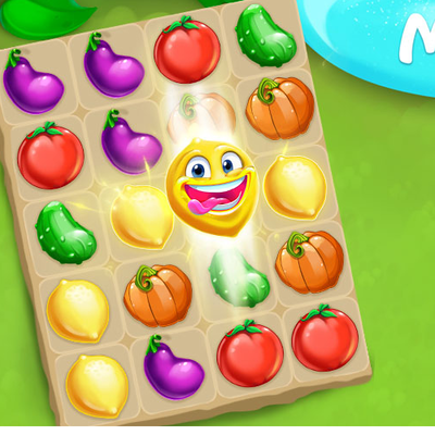 دانلود بازی Funny Farm match 3 Puzzle game برای اندروید و IOS
