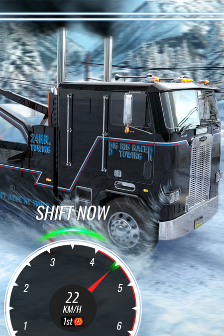 بازی Big Rig Racing:Truck drag race