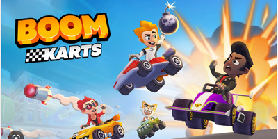 دانلود بازی Boom Karts Multiplayer Racing برای اندروید و IOS