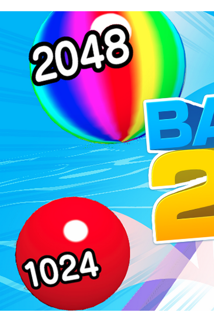 بازی Ball Run 2048