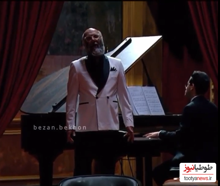 (فیلم) خوانندگی بی‌نظیر محمد بحرانی در برنامه مافیا/ اجرای آهنگ گل یخ به سبک جناب‌خان