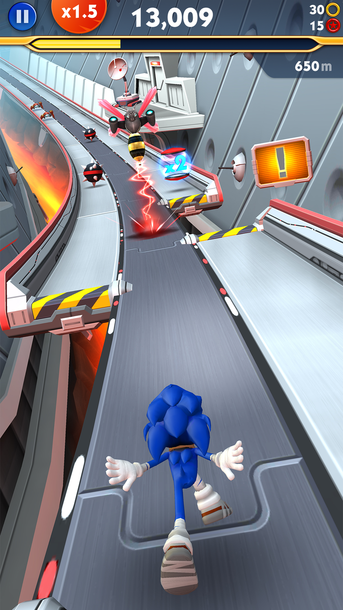 بازی Sonic Dash 2: Sonic Boom