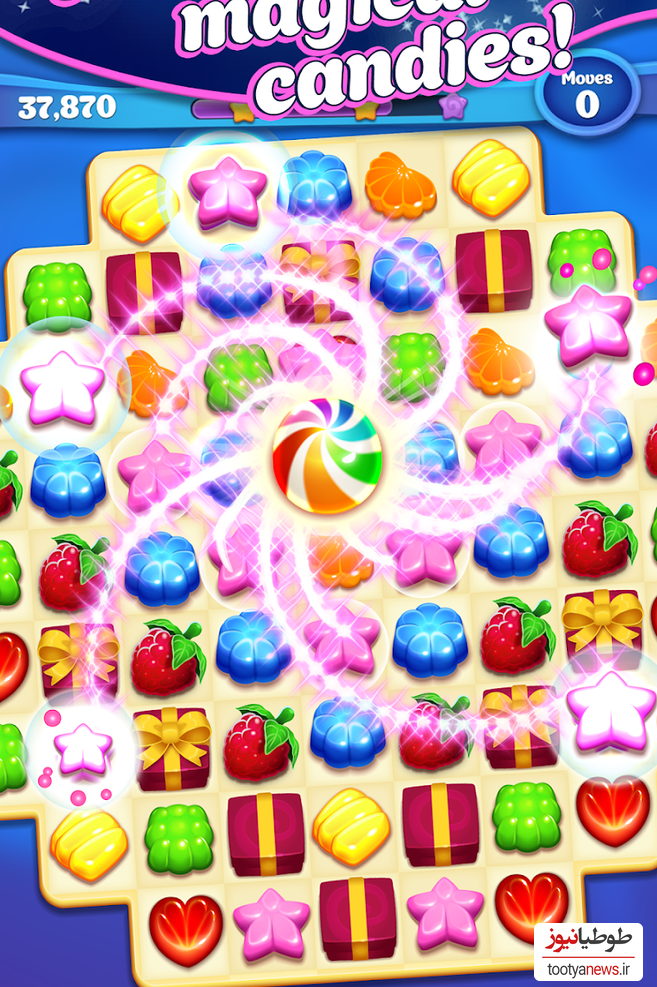 بازی Crafty Candy 