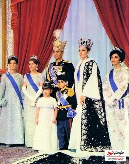 شاه و خانواده اش