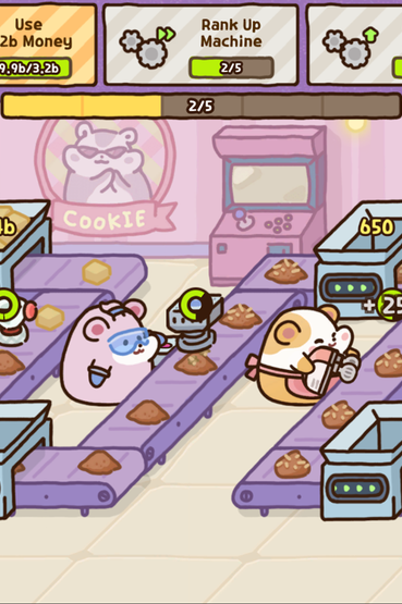 بازی Hamster Cookie Factory